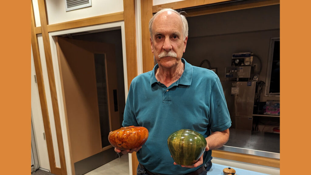 Mark Koenig presents turned bowls