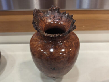 Redwood Burl Vase by Robert Bley