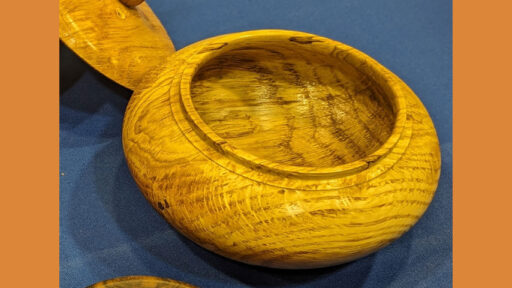 Oak bowl by Kelly Smith