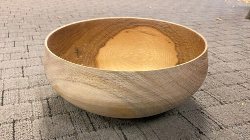 Calabash Bowl Woodturned by Mike Mahoney